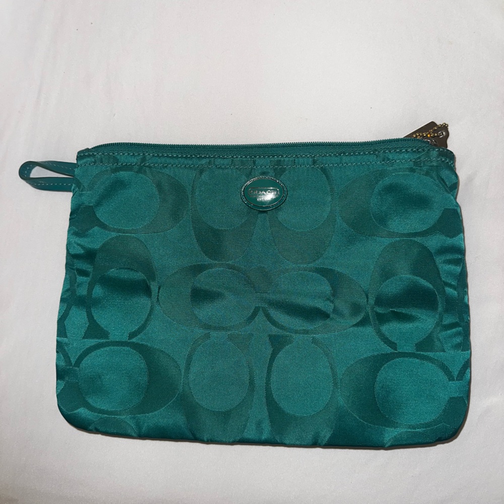 Coach cosmetics bag